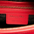 Christian Dior B Dior Red Lambskin Leather Leather Medium Lambskin Cannage Lady Dior Italy