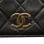 Chanel B Chanel Black Lambskin Leather Leather CC Quilted Lambskin Full Flap France