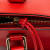 Gucci AB Gucci Red Calf Leather Bamboo Tassel Satchel Italy