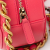 Chanel AB Chanel Pink Lambskin Leather Leather Lambskin 19 Round Clutch with Chain Italy