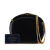 Cartier B Cartier Black Calf Leather Sapphire Chain Crossbody France