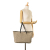 Fendi B Fendi Brown Light Brown Canvas Fabric Zucchino Tote Italy