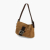 Fendi Suede Baguette Shoulder Bag