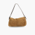 Fendi Suede Baguette Shoulder Bag