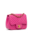 Chanel B Chanel Pink Lambskin Leather Leather Mini Square Classic Lambskin Chevron Flap Italy