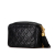 Chanel B Chanel Black Calf Leather CC Quilted Lambskin Tassel Camera Bag Italy