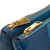 Prada B Prada Blue Saffiano Leather Large Bicolor Lux Galleria Double Zip Satchel Italy