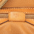 Celine B Celine Brown Coated Canvas Fabric Macadam Boston Bag Italy