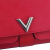 Louis Vuitton B Louis Vuitton Red Calf Leather Monogram Cuir Plume Ecume Very Chain Bag Italy