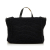 Fendi B Fendi Black Wool Fabric Satchel Italy