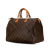 Louis Vuitton B Louis Vuitton Brown Monogram Canvas Canvas Monogram Speedy 35 France