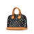 Louis Vuitton B Louis Vuitton Black Monogram Multicolore Canvas Canvas Monogram Multicolore Alma PM France