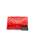 Chanel B Chanel Red Patent Leather Leather Quilted Patent New Clutch With Chain Italy