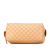 Celine B Celine Brown Beige Coated Canvas Fabric Macadam Pouch Italy