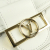 Louis Vuitton AB Louis Vuitton White Calf Leather Monogram Dauphine Broderie East West France