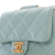 Chanel B Chanel Blue Light Blue Lambskin Leather Leather Mini Lambskin In The Loop Flap France