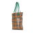 Burberry B Burberry Brown Beige with Green Coated Canvas Fabric House Check Tote Italy