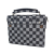 Louis Vuitton B Louis Vuitton Black with White Damier Canvas Canvas Damier Distorted Flap Soft Trunk Italy