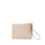 Louis Vuitton B Louis Vuitton White Damier Canvas Canvas Damier Azur Neverfull Pochette France