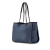 Chanel B Chanel Blue Navy Canvas Fabric Small Deauville Tote Italy