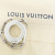 Louis Vuitton AB Louis Vuitton Blue Calf Leather Everyday Sac Plat XS Spain