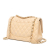 Chanel AB Chanel Brown Light Beige Lambskin Leather Leather Jumbo Classic Lambskin Double Flap Italy