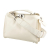 Fendi AB Fendi White Ivory Nylon Fabric Mini Peekaboo ISeeU Italy