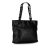 Chanel B Chanel Black Lambskin Leather Leather CC Lambskin Chain Tote Italy