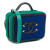 Chanel AB Chanel Blue with Green Cotton Fabric Small Jersey CC Filigree Vanity Case Italy