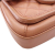 Chanel B Chanel Brown Light Brown with Black Calf Leather Small Quilted skin Prestige Flap France