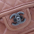 Chanel B Chanel Brown Light Brown with Black Calf Leather Small Quilted skin Prestige Flap France