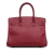 Hermès AB Hermès Red Burgundy Calf Leather Epsom Birkin Retourne 30 France