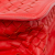 Bottega Veneta B Bottega Veneta Red Calf Leather Intrecciato Beverly Shoulder Bag Italy