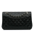 Chanel B Chanel Black Caviar Leather Leather Medium Classic Caviar Double Flap Italy