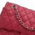 Chanel AB Chanel Red Caviar Leather Leather Medium Classic Caviar Double Flap Italy