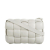 Bottega Veneta B Bottega Veneta White Calf Leather Padded Cassette Italy