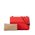 Bottega Veneta B Bottega Veneta Red Calf Leather Large Intrecciato Olimpia Italy