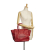 Celine B Celine Red Calf Leather Mini Luggage Tote France