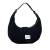 Fendi B Fendi Blue Navy Canvas Fabric Croissant Shoulder Bag Italy