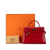 Hermès B Hermès Red Calf Leather Box Kelly Sellier 32 France