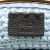 Fendi AB Fendi Blue Light Blue Knit Fabric Crochet Baguette Phone Bag Italy