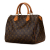 Louis Vuitton B Louis Vuitton Brown Monogram Canvas Canvas Monogram Speedy 30 France