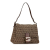 Fendi B Fendi Brown Light Brown Canvas Fabric Zucchino Mamma Forever Italy