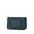 Chanel B Chanel Blue Dark Blue Caviar Leather Leather Medium Classic Caviar Double Flap France