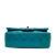 Chanel AB Chanel Blue Aqua Patent Leather Leather Mini Rectangular Classic Patent Single Flap Italy