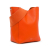 Celine AB Celine Orange Calf Leather Small Seau Sangle Italy