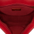 Chanel AB Chanel Red Lambskin Leather Leather Quilted Lambskin Chain Infinity Top Handle Flap Italy