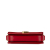 Saint Laurent AB Saint Laurent Red Calf Leather Small Solferino Satchel In Box Italy