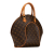 Louis Vuitton B Louis Vuitton Brown Monogram Canvas Canvas Monogram Ellipse MM France