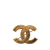 Chanel B Chanel Gold Gold Plated Metal CC Brooch France